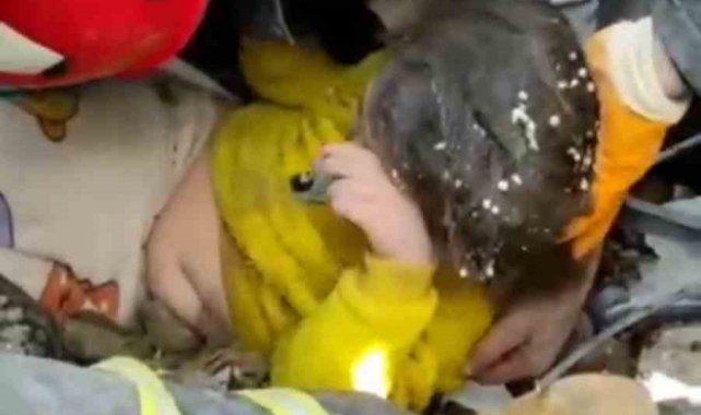 Küçük kız 36 saat sonra kurtarıldı