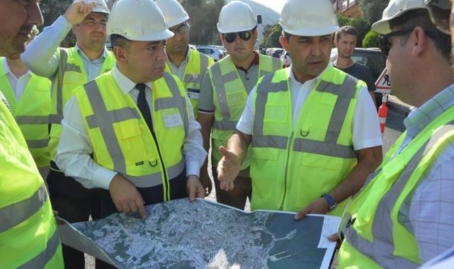 Kuşadası'nda doğalgaz yatırımları sürüyor