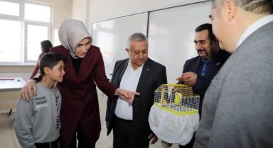 Kuşu enkazda ölen Emir'e sürpriz