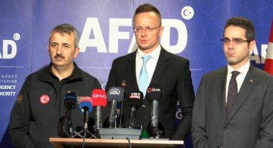 Macar Bakan Szijjarto'dan AFAD'a ziyaret