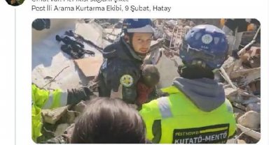 Macaristanlı ekip, anne ve kızını enkazdan sağ çıkardı