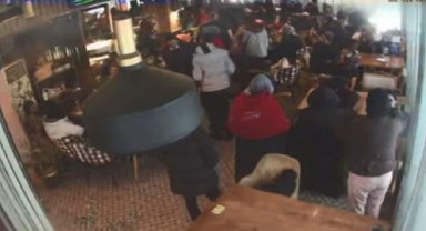 Malatya'daki deprem, ev ve iş yeri kameralarında