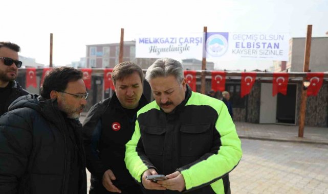 Melikgazi'nin Desteği İle Yapılan Elbistan Melikgazi Çarşı Hizmete Başladı
