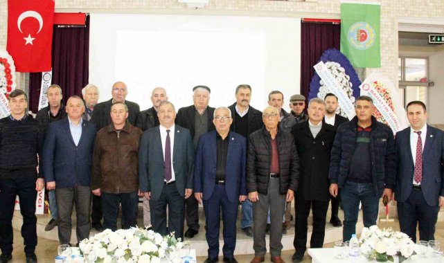 Menteşe Ziraat Odasında Mehmet Baştuğ güven tazeledi