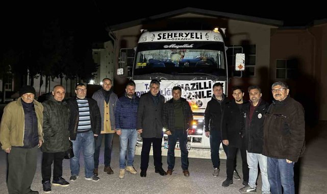 Meslek liselilerden deprem dayanışması