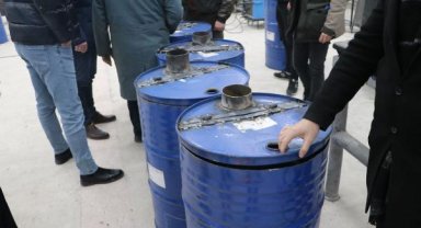 Meslek lisesinde yapılan varil sobalar deprem bölgesine gönderiliyor