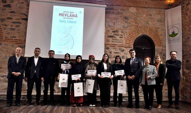 Mevlana Şiir Yarışması'nda ödüller sahiplerini buldu