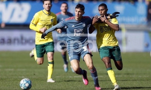 Milli futbolcuların mücadelesinde kazanan Feyenoord