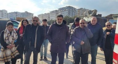 Milli Yol Partisi lideri Çayır, deprem bölgesi Hatay'da