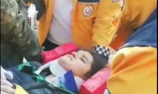 MSB: Adıyaman'da Kübra enkazdan kurtarıldı