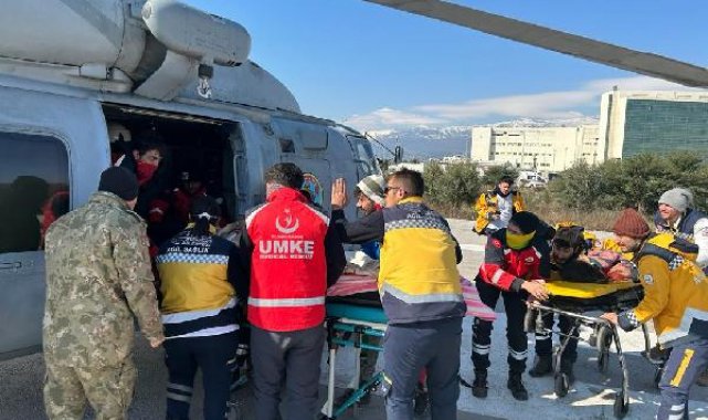 MSB: Hava araçlarıyla yardım ve tahliye görevine devam ediyoruz