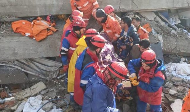 MSB: Kahramanmaraş'ta İnsani Yardım Tugayı, Abdullah Veli'yi kurtardı