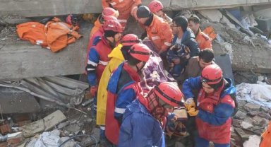 MSB: Kahramanmaraş'ta İnsani Yardım Tugayı, Abdullah Veli'yi kurtardı