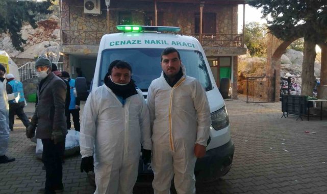 Muğla İl Müftülüğü ekipleri defin işleminde göreve başladı