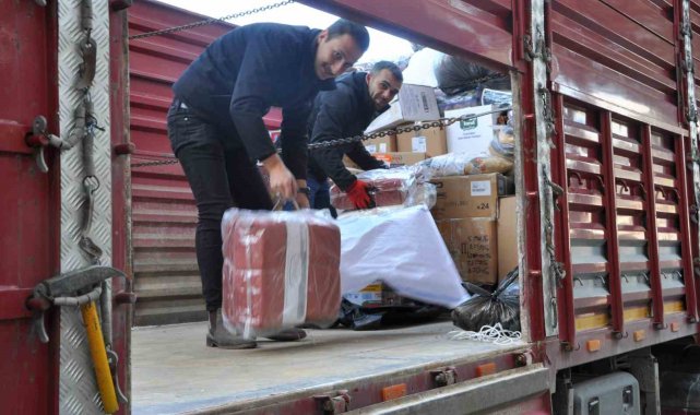 Muğla'dan yardım tırları yola çıktı