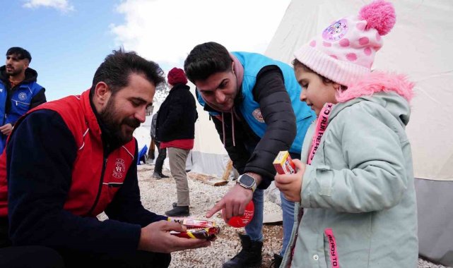 Muş ekibinden depremzede çocuklara sosyal destek