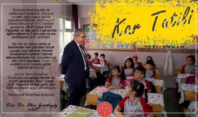 Muş'ta eğitim-öğretim 2 gün daha başlamayacak