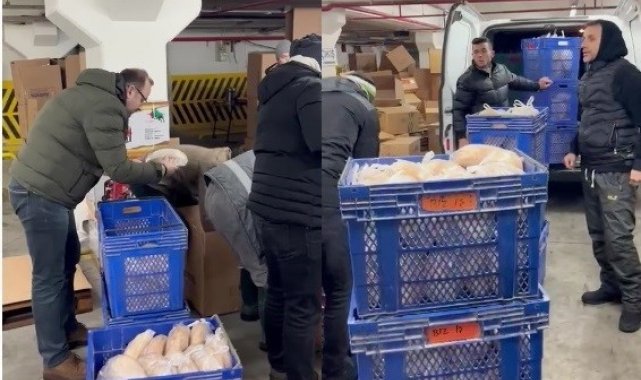 Mustafakemalpaşa'dan deprem bölgesine ekmek seferberliği