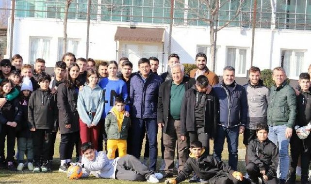 Nazilli Belediyespor'dan depremzede çocuklara moral