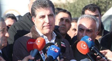 Neçirvan Barzani, depremden etkilenen Gaziantep'i ziyaret etti
