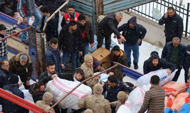 Oltu'da yardım seferberliği