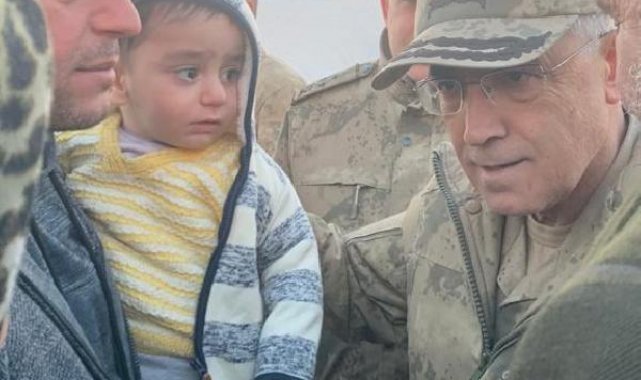 Orgeneral Çetin'den Adıyaman'da çadır kentteki depremzedelere ziyaret