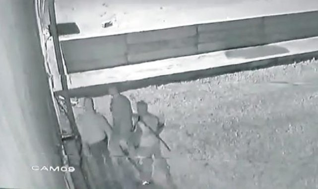 Osmaniye'de kablo hırsızlığı kamerada
