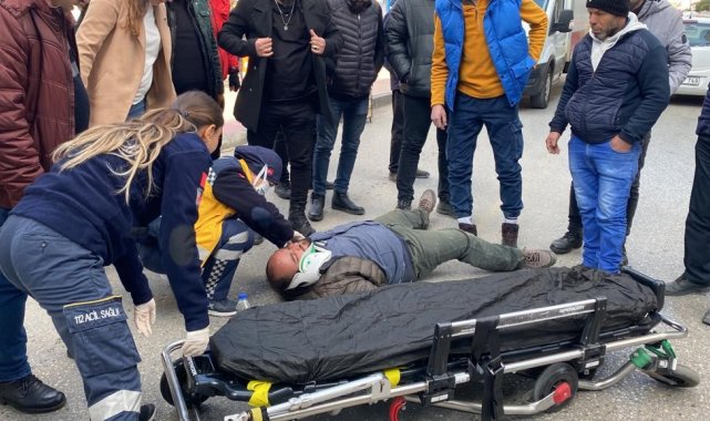 Otomobil ve bisiklet çarpıştı: 1 yaralı