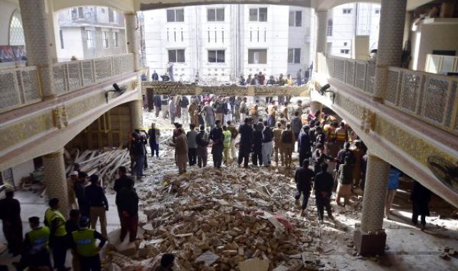 Pakistan'da camiye yönelik saldırıda can kaybı 101'e yükseldi