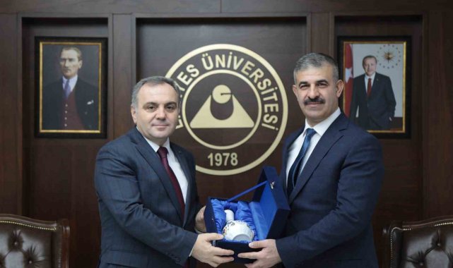 Rektör Çiftçi'den Erciyes Üniversitesi'nde iş birliği vurgusu