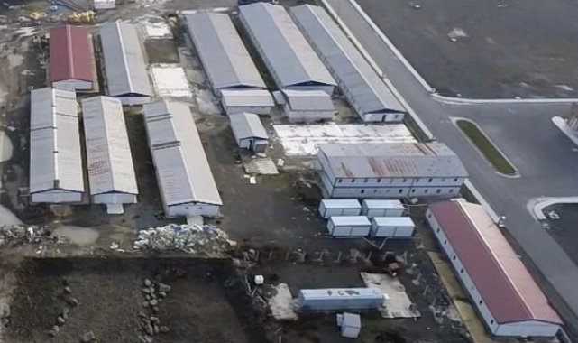 Rize-Artvin Havalimanı şantiyesindeki prefabrik yapılar sökülerek deprem bölgelerine gönderilecek