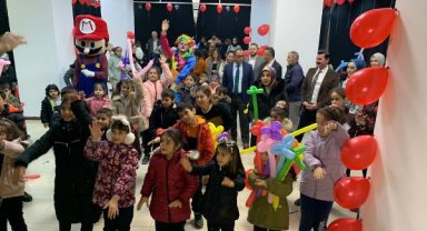 Rize'de depremzede çocuklar için etkinlik düzenlendi