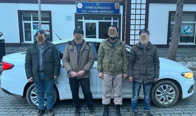 Rize'de göçmen kaçakçılığı: 8 göçmen yakalandı
