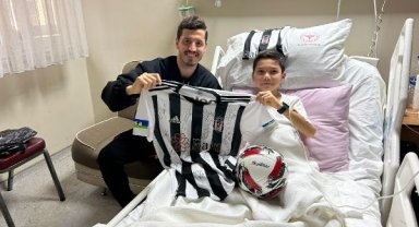 Salih Uçan'dan depremzede Beşiktaş taraftarına anlamlı ziyaret