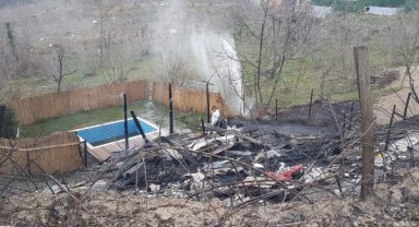 Sapanca'da bungalov yangını; Doğukan ve Aleyna öldü