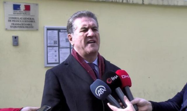 Sarıgül'den Fransa Başkonsolosluğu önünde tepki
