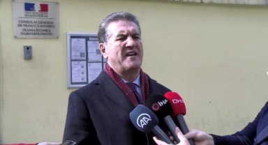 Sarıgül'den Fransa Başkonsolosluğu önünde tepki