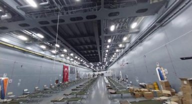 Savaş gemileri Bayraktar ve Sancaktar hastaneye dönüştürüldü