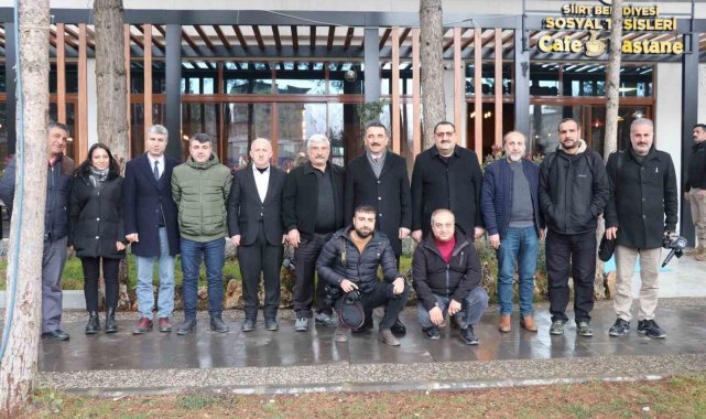 Siirt Valisi Hacıbektaşoğlu, basın mensuplarıyla bir araya geldi