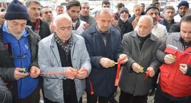 Siirt'te depremzedeler için 'sosyal market' açıldı