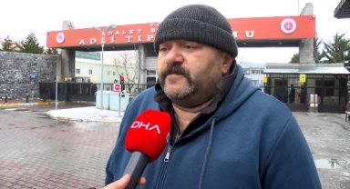 Şile'de öldürülen taksicinin cenazesi Adli Tıp'tan alındı