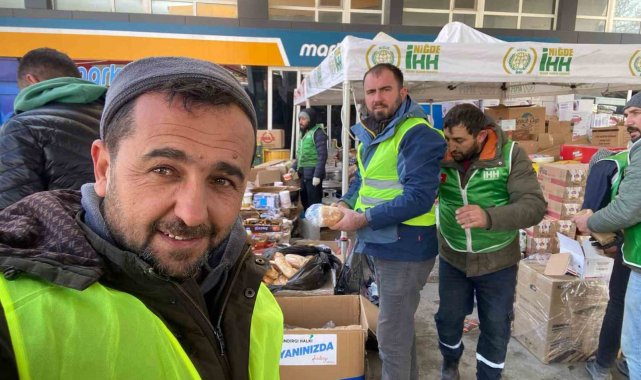 Sındırgı'dan giden yardımlar deprem bölgesine ulaştı