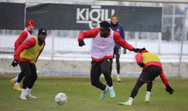 Sivasspor, Beşiktaş maçının hazırlıklarına başladı