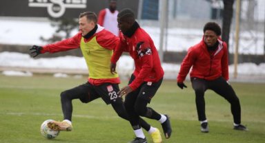 Sivasspor, Fatih Karagümrük maçı hazırlıklarını sürdürdü