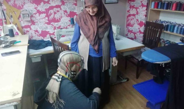 Soğuk havalar terzilerin yüzünü güldürdü