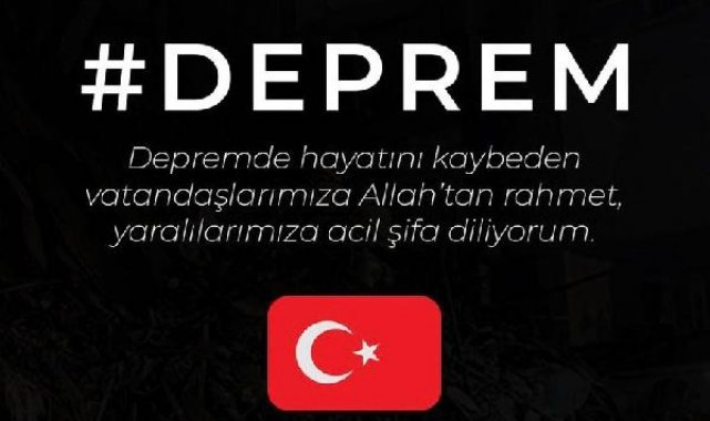 Sporculardan yaşanan deprem felaketi sonrası 'Geçmiş olsun' mesajları