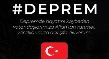 Sporculardan yaşanan deprem felaketi sonrası 'Geçmiş olsun' mesajları