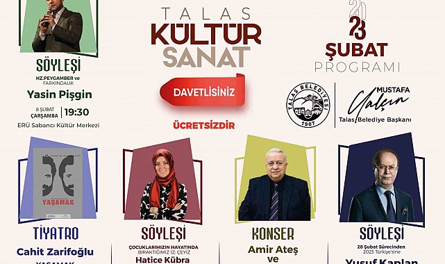 Şubat'ta da dolu dolu kültür sanat