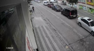 Sultangazi'de hırsızlık kamerada