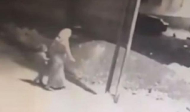 Suriyeli annenin kızı Aya'yı öldürmeye götürdüğü anlar kamerada